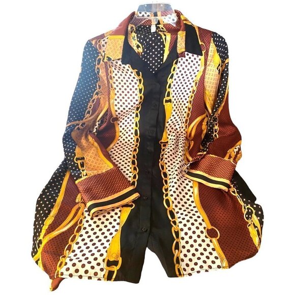 ZARA TRF Collection Multi Chain Shirt, Women's xs - Picture 2 of 8